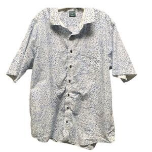 Leo Chevalier size XL/TG non iron cotton button up shirt